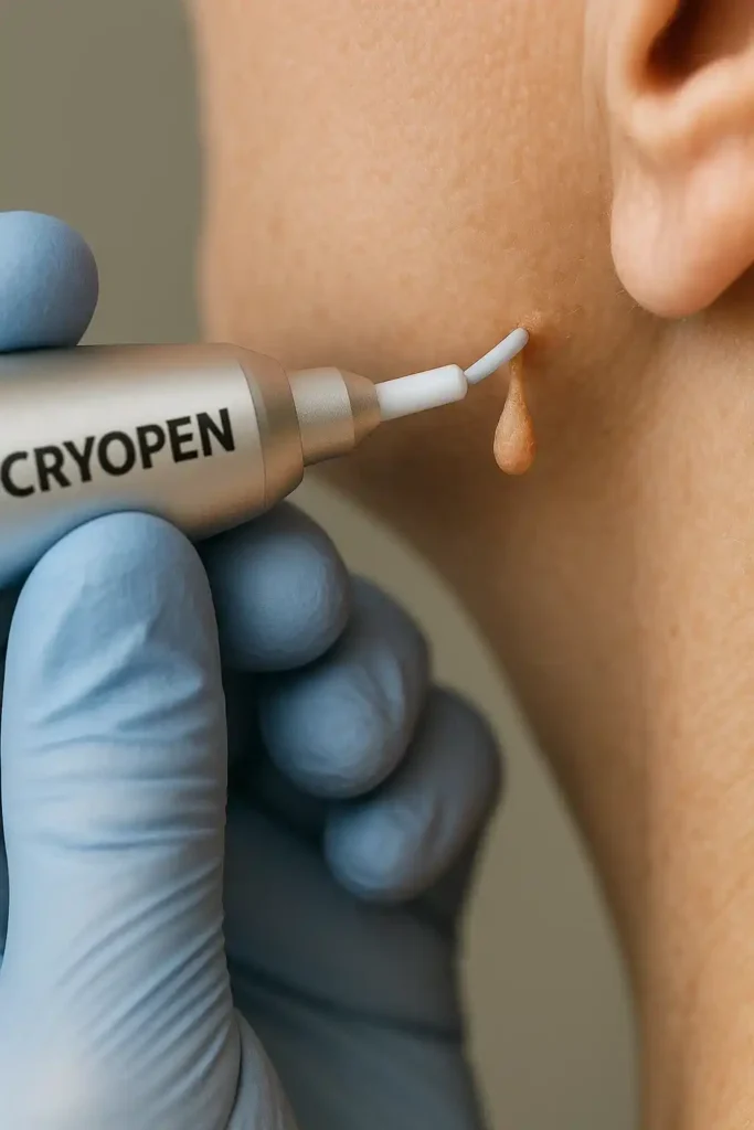 Cryopen for skin tags removal World's End speak to our team today!