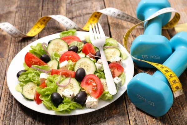 Example of good diet and exercise World's End